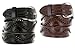 2286 Western Roller-Coaster Wave Basketweave Genuine Leather Casual Jean Belt 38mm or 1-1/2