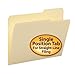 Smead File Folder, 2/5-Cut Tab, Right Position, Letter Size, Manila, 100 per Box (10385)