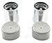CURT 22178 1.78-Inch Trailer Wheel Bearing Protectors and Dust Covers, 2-Pack