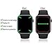 [6 Pack] Apple Watch Screen Protector 44MM PET, hairbowsales HD Screen Protector Anti-Bubble Scratch-Resistant Guard Cover 3D Hydrogel Protective Soft Film Apple Watch Series 4 44mm PET