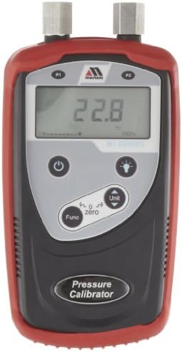 Meriam M1 Series Digital Manometer Calibrator, 0-1551mm Hg Range, +/- 0.10% Accuracy, 1/8" NPT Female Connection