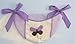 SoHo Lavender Flower Garden Baby Crib Nursery Bedding Set 13 pcs included Diaper Bag with Changing Pad & Bottle Case