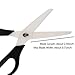 Ceramic Kitchen Scissor, YIFAN Professional 7.8 Inch Food Shear Household Vegetable Fruit Carver