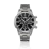 Start Men's Stainless Steel Business Wrist Watch Bracelet