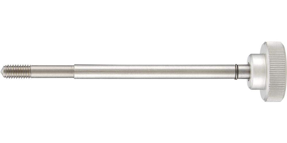 Gesipa 1434781 7693380106" GBM 10" M6 Threaded Mandrel, Silver