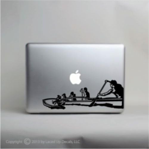 Outrigger Canoe Laptop Vinyl Decal