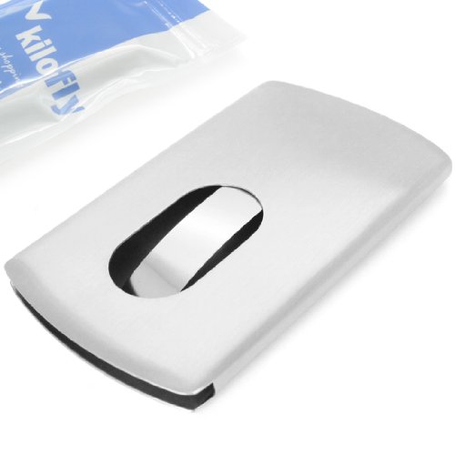 kilofly Business Card Holder - Slide-Out - Sam, with kilofly Mini Gift-for-You Card