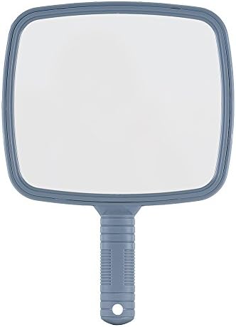 Generic Single-Sided Hand Mirror for Salons or Barbershops Grey