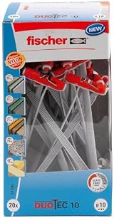 fischer DUOTEC 10 Cavity Fixing Red Grey Set of 20 view 2