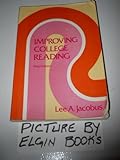 Improving College Reading, Jacobus, Lee A., 0155409301
