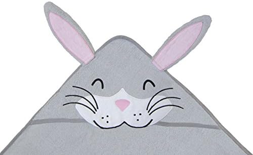 Hooded Towel for Baby, Toddler, or Kids, Bunny Animal Soft Quality Cotton Towel