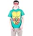 Mighty Fine TMNT Teenage Mutant Ninja Turtles Raphael Costume Green Adult T-Shirt Tee (Small)