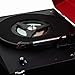 SB6085 Floor Stand Turntable, Bluetooth Receiver, CD Player, FM Radio, Wood Cabinet, 3W RMS Speakers x 2 (Red)thumb 4