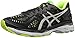 ASICS Men's Gel-Kayano 23 Running Shoe, Black/Silver/Safety Yellow, 10.5 M US