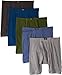 Hanes Men's 5-Pack Ultimate Comfort Soft Waistband Boxer with ComfortFlex Waistband Briefs-Assorted Colors