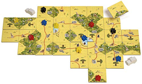 Hans im Glück Schmidt Spiele 48283 Carcassonne, Safari, bunt – Bild 3
