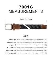 Men's Stretch Belt Braided Elastic Stretch Belt