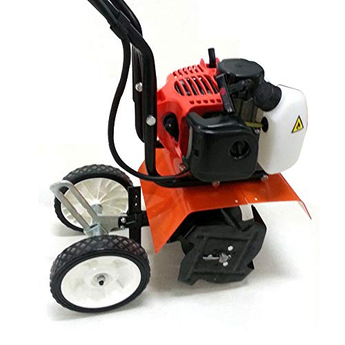 image for TBvechi Tiller Cultivator 1.2L 2-Stroke Air-Cooled 52CC Garden Farm La
