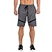 SEEU Mens Sports Shorts, Athletic Shorts with Pockets for Gym Training Workout