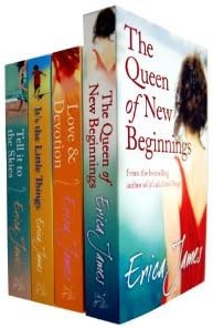 Erica James 4 Books Collection Set the Quees of New Beginnings Rrp: $49.99 (The Queen New, Tell it to the Skies, Love and Devotion, It's the Little Things) Paperback โ 2010