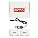 Syma X5HC X5HW RC Quadcopter Drone Spare Part 2PCS 3.7V 500mAh original battery and charger