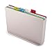 Joseph Joseph 60134 Index Plastic Cutting Board Set with Storage Case Color-Coded Dishwasher-Safe Non-Slip, Large, Silver primary