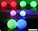 Paradise Treasures LED Poi Ball Swirling Light-up Rave Toy with Infinity Tunnel Necklace, Set of 2