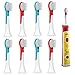 iHealthia 8-pack Philips Sonicare for Kids Compact Replacement Toothbrush Heads HX6032