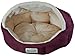 Armarkat Cat Bed 18-Inch Long C08HJH/MH, Burgundy and Beige