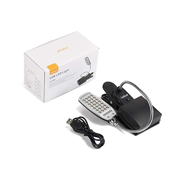 Daffodil-ULT300-USB-and-Battery-Powered-Desk-Light-Clamp-a-Lamp-to-your-Headboard-Table-or-Music-Stand Daffodil ULT300 - USB and Battery Powered Desk Light - Clamp a Lamp to your Headboard, Table or Music Stand