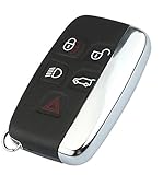 Replacement Remote Keyless Fob Key Case ( Shell ) For Jaguar XJ XJL XF