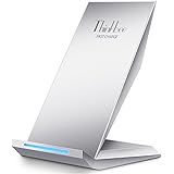 Samsung S9 Wireless Charger,Thinkbee Qi Certified Wireless Charging Stand for iPhone X/XS/XS Max/XR/8/8 Plus,Fast Wireless Charger Pad for Samsung Galaxy S9/S9 Plus/Note 9/8/S8/S8+/S7 Edge/S7