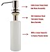 KINGO HOME Kitchen Sink Countertop Stainless Steel Brushed Nickel Pump Hand Lotion Deck Mount Built In Soap Dispenser, 3 Inch Reach Nozzle - 100% SATISFACTION WARRANTLY