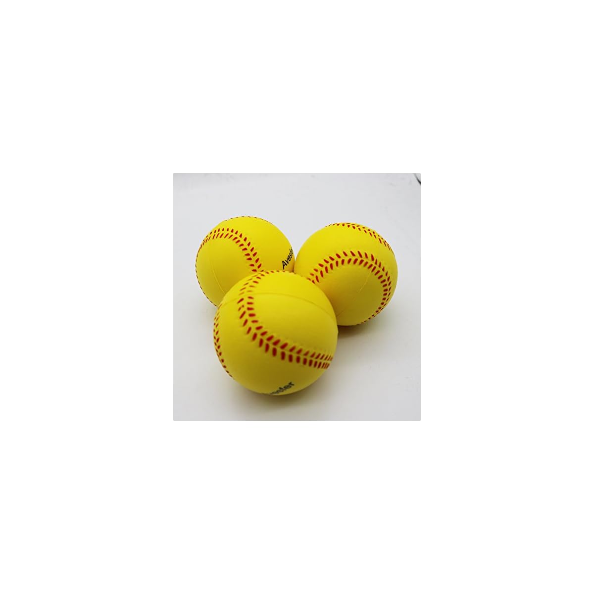 Avesfer Practice Foam Softballs 11 inch Soft Baseballs Safely Training