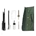 Gadgetmann AR-15 / M16 Field Cleaning Kit, Gun Cleaning Brushes Set for all AR-15 and M16 Variants with Oliver Green Storage Bag