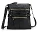 Scarleton Casual Double Zipper Crossbody Bag H1820