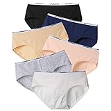 Innersy Women's Hipster Panties Low Rise Cotton