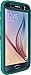 OtterBox Defender Series Case for Samsung Galaxy S6 - (Case Only - Holster Not Included) Non-Retail Packaging – Dark Jade/Light Blue Teal