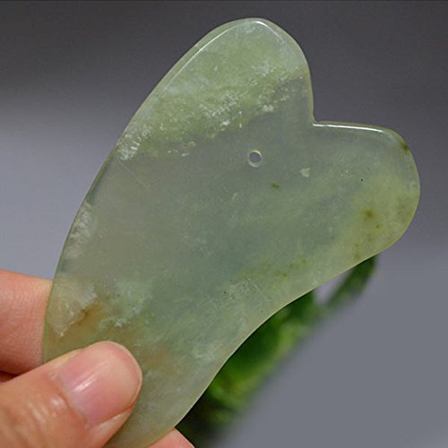 UPC 701799934995, MSmask Gua Sha Guasha Skin Facial Care Treatment Massage Natural Jade Board Traditional Scraping Scraper Tool SPA Salon