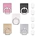 mowinifa816 AL145 Cell Phone Finger Ring Holder, IHUIXINHE Universal Smartphone Stand for iPhone 7 Plus 6 6S Galaxy S8 Edge, Contain 5 Hook - 5 Piece