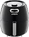 Air Fryer XL by Cozyna (5.8QT) with airfryer cookbook (over 50 recipes) and a basket divider