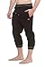Mens ECKO UNLTD Fleece Capri Jogger Pants Black M
