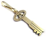 Folger Adam Co Jail Cell Prison Replica Key Backpack Jacket ZIPPER PULL CLIP