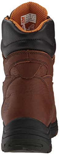 Timberland PRO Men's 47019 Titan 8" Waterproof Safety Toe Boot,Brown,15 M - Thumbnail 2