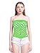 LemonGirl Women's Mesh Lingerie Fishnet Babydoll Mini Dress Free Size Green