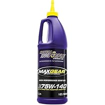 Royal Purple 01301 Max Gear 75W-140 High Performance Synthetic Automotive Gear Oil - 1 qt.