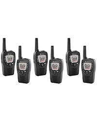 (6) COBRA CX312 23 millas 22 canales FRS / GMRS Walkie Talkie 2 radios de manera con VOX