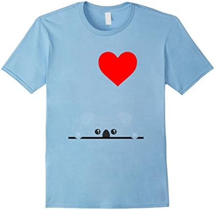 Men's I Love Koalas Shirt XL Baby Blue