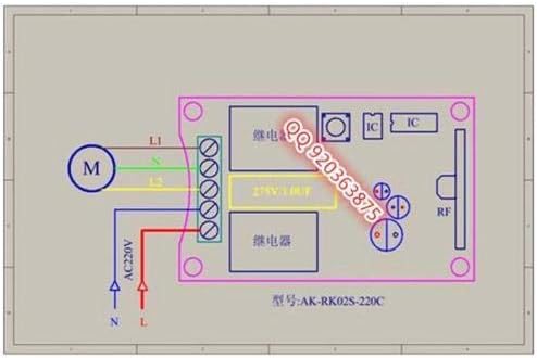 Controller Screen Display Digital Switch Wireless Rf 2ch 110v Ac Shutters Screen Projection Kit Switch Control Remote Wireless Window Door Garage Reversing Motor Ch 2 110v 1x 315mhz Control Controls The Best