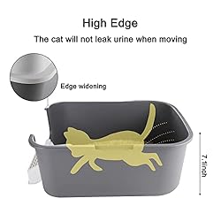 Sfozstra Cat Litter Box with Lid, Fully Enclosed